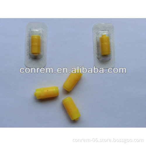 medical heparin lock cap